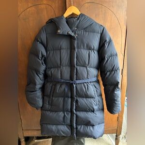 Crewcuts size 16 down filled coat, Navy blue
